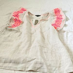 JCrew Linen Blouse